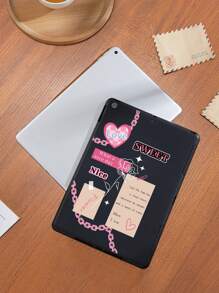 Funda protectora con diseño de mariposa y ranura para lápiz compatible con iPad de 10.a gen, iPad Air de 4.a/5.a gen de 10,9 pulgadas, compatible con Samsung Tab A7 Lite de 8,7" y Galaxy Tab A7 de 10,4 pulgadas, con protección anti-caída en las cuatro esquinas y agarre de una sola mano