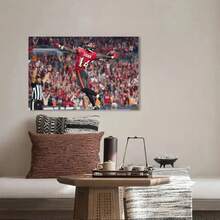Framed Poster American Football Star Decorat Painting Canvas Wall Art Living Rooms Bedroom Painting - Framed(框架) - 查看 4