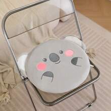 15.75*15.75*1.5in New Red Panda Koala Seal Memory Foam Cushion Pillow, Protects The Buttocks, Warms Up When Sitting, Office Cushion, Futon Mat, Comfortable Fabric, Soft And Skin-Friendly, Not Tired After Sitting For A Long Time, Full Filling, Living Room And Bedroom Sofa Decoration