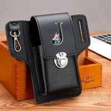 手机皮套袋 Molle 腰包 腰包 小型腰带 背包 便携包 卡包 跑步包 旅行露营包 户外运动 工作手机包 腰带 - 黑色 - 查看 35