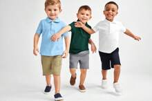 The Children's PLACE Baby And Toddler Uniform Pique Polo 10-Pack - 航海/白色 - 查看 8