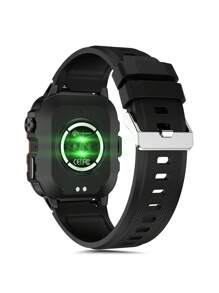 A Full Touch Screen Silicone Strap Music Phone Games Weather Outdoor Sports Three Anti-Call Smartwatch