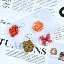 1 Set 2 Stile chinesischer Stil Ohrringe, Halskette, Anhänger Silikon Form, Brosche, Schmuckherstellung DIY, geeignet für Damen Alltagstragen