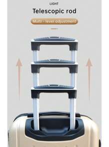 Bagaż europejski, twarda skorupa z tworzywa ABS, duża pojemność, wodoodporny, wzmocniony, koła w jasnym odcieniu, blokada bezpieczeństwa,