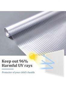 1 Cuộn Phim Trang Trí Cửa Sổ Có Sậy, Bảo Vệ 96% Tia UV, Bảo Vệ Sự Riêng Tư Của Cửa Sổ Nhà Khỏi Những Con Mắt Tò Mò, Thích Hợp Cho Gia Đình, Văn Phòng, Nhà Bếp - Nhiều màu - Xem 5