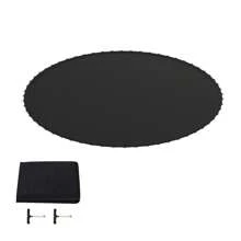 VA-Cerulean Trampoline Jumping Mat 8/10/12ft Jumping Mat With 48/60/72 Rings To Choose From, Trampoline Accessories, Replacement, Black - Black - View 3