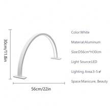 USB Simplicity LED Desktop Lamp Home Decor Fixtures Minimalist Desk Lamps Black /White Table Lamps Cool White Aluminum Alloy High Brightness Multi-Purpose USB Wiring Beauty Decoration Fixtures For Beauty Salon Manicure Embroidery Eyebrow Tattoo Luxury Home Decor Makeup Lamp Home Decor Fixtures Table Lamps