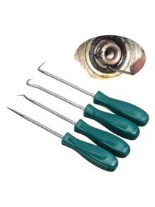 Car Oil Seal Screwdriver Set With 4 O-Rings, Sealing Gasket Puller, Disassembly Tool, Pickaxe Hook Tool, Car Maintenance Tool, Lightweight, Convenient And Practical