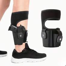1pc Outdoor Tactical Magnetic Leg Holster, Hidden Design, Compatible With G42, G27, G26, S&W M&P Shield 9mm, Universal For Both Left And Right Legs