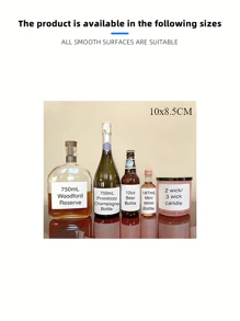 1/2/4/6/12PCS Wedding Proposal Wine Labels Custom Photo Stickers - Waterproof "Will You Be My Bridesmaid" Gift Set For Bachelorette Party/Bridal Shower/Rehearsal Dinner, Maid Of Honor Anniversary Gifts, Engagement Party Favors Couple Gifts For Her/Him Black & White Design