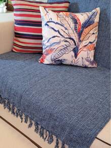 Kit 2 Blankets 2.20X2.90 Meters Luxurious King - Jeans - View 1