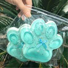 1 件手工制作大号 Taba 猫爪海盐坐立不安玩具大号猫爪柔软挤压玩具，用于缓解爪子压力