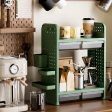 1 件窗台书架，多层储物整理柜，节省空间的家用窗台架