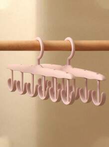 1 pieza Percha multiusos con 12 ganchos que puede rotar, para secar ropa interior, chalecos, sombreros y almacenamiento