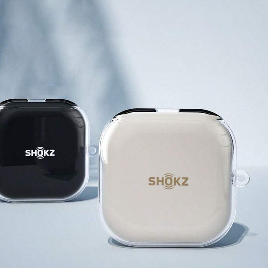 透明 TPU 外壳适用于 SHOKZ OpenFit Air(T511) OpenFit (T910) - 高透明度软耳机套 - 彩色 - 查看 1