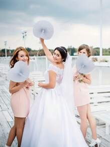 Heart-Shaped Round Folding Fan, Crafted For Weddings, Engagements, Bachelor Parties, Valentine's Day. White Heart-Shaped Folding Fan, Blank For DIY Painting, Party Decoration, Birthday, Wedding Gifts,Colorful,Cute,Adorable,Funny,Kawaii,Y2K,Stylish,Unisex,For School,For Classroom,For Teacher Gifts,For University,For Colleague,For Dorm Rooms,For Teacher,For Boys And Girls,For Teenagers,Junior High School Students,Middle School Students,High School Senior High School Students,College Students,University Students,Freshman,Sophomore,Underclassmen