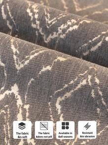 1 件雪尼尔编织沙发垫，适合所有季节，款式新颖，宠物友好，防尘，防滑沙发套，适用于 L 型组合沙发和 1/2/3/4 座沙发，秋季/春季防刮