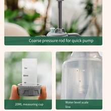 Stropitoare de mare capacitate, rezistentă, aspersor presurizat pentru grădină, pentru curățare și udare