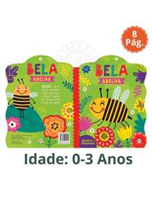 Kit 4 Livros Infantil Coleção Leia com Alegria Histórias e Atividades