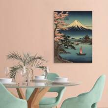 Framed Japanese Ukiyo-E Art Mount  Poster - Decorat Wall Art For Room Decor