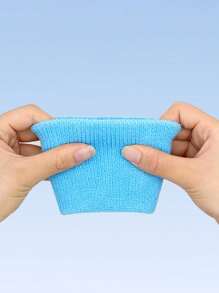 Kinder Einfarbiges Sport Schweißband, elastisch schweißabsorbierend atmungsaktiv dickes Fleece Schweißband, mehrfarbig erhältlich, geeignet für 8-16 Jahre Basketball, Tennis, Baseball, Softball, Volleyball, Fußball, Laufen