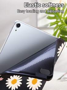 Funda protectora para tableta con ranura integrada para lápiz, compatible con iPad de 10.a generación, iPad Air 4.a/5.a generación de 10,9 pulgadas, Tab A7 Lite de 8,7 pulgadas, S6 Lite de 10,4 pulgadas, protección contra caídas en las cuatro esquinas, agarre con una sola mano