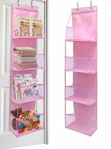 1 szt. Pluszowa siatka na zwierzęta lub hamak, 3 przegrody wisząca pluszowa siatka na zabawki hamak do sypialni wystrój domu