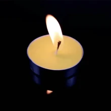 10/50/100 Pieces Circular Paraffin Wax Candles, Burn Time 2 Hours(S), 4 Hours(L), Romantic Set Up, Smokeless, Dripless, Suitable For Home Decor, Party, Romantic Decoration, Swimming Pool, Spa, Wedding