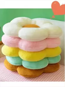 1 件花卉形状枕头、靠垫、靠背、抱枕、家居装饰，适合房间、阅读和休闲，是送给青少年、情人节、复活节、感恩节、婚礼、新娘送礼会、订婚、生日派对的理想礼物