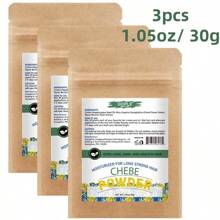 Polvo de plátano africano GOIPLE, promueve el cabello fuerte y saludable, producto para el cuidado del cabello brillante, adecuado para cabello seco y dañado, contiene ingredientes naturales, previene el quebrado, nutrición profunda, repara las puntas abiertas, 30g/100g - Verde - Ver 12