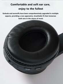 Portable Folding Headband Receiver,ABS Plastic Material,Super Long Battery Life, Anc Noise Reduction, Soft Big Earmuffs, The Game