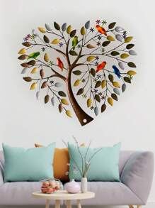 1 PC Sắt Treo Trang Trí, Cây Thiết Kế Treo Tường Trang Trí Nhà - Nhiều màu - Xem 4