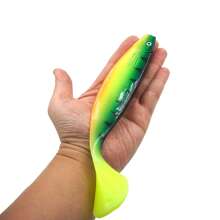 1pc 70g/23.5cm Realistic Mermaid Soft Lure, Large Swimbait Fishing Bait For Outdoor Sea Fishing, Made Of PVC Material T-Tail Soft Fishing Lure Suitable For Freshwater And Saltwater - Multicolor - View 4