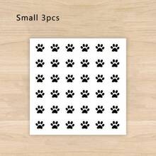 Small Paw Print Stickers, Paw Print Sticker, Paw Planner Sticker Clear, For Laptops, Flasks, Cellphones, Bullet Journal, Planner, Water Bottle, Phone Case, Decor - Multicolor - View 9