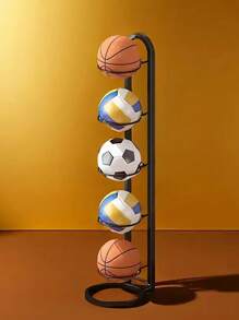 Sports & Outdoor Gear, Sports Apparel And Equipment, Team Sports, Football, Basketball, Volleyball Gear And Accessories, Football Storage Rack Suitable For Bedroom, Garage, Home Indoor Use