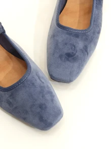 REVREAL Mary Jane Ballet Flats - Blue - View 2