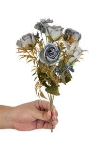 1PC/3PCS 人造花-玫瑰、丝绸玫瑰、假植物、家居、餐厅、客厅、户外花园装饰、插花艺术、摄影道具、秋季、春季、花瓶、花墙、花环、新娘花束、婚礼装饰、DIY 花环材料、生日派对装饰材料、家居装饰配件、情人节。