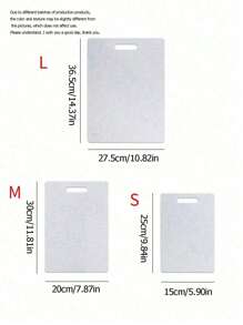 Set de tabla de cortar de mármol, tabla de cortar gruesa, tabla para cortar carne, tabla de preparación de cocina para separar alimentos cocidos/crudos, tabla de cortar de frutas, tabla de cortar de plástico, suministros de cocina