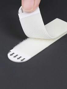 12 pares (24 piezas) de tiras adhesivas para colgar cuadros sin taladro - Ganchos de pared adhesivos doble cara desmontables, adecuados para marcos y obras de arte, cinta adhesiva resistente al agua sin rastro, juego de colgar cuadros de gran resistencia, tiras adhesivas para colgar cuadros sin taladro, cinta adhesiva de montaje de pared doble cara, adecuada para marcos - Sin daños, resistente al agua, fácil de instalar y quitar, perfecto para la decoración del hogar.