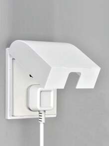 קופסת חיבורים חשמלית שקופה עמידה למים, כיסוי שקע עמיד למים עם דבק עצמי - הגנה עמידה בפני שקעים ומתגים, תא פלסטיק שקוף לניהול כבלים, אין צורך בסוללה, אביזר חשמלי חיצוני | עיצוב מכסה שקוף - ריבוי צבעים - ראה 5