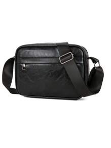 A Crossbody Bag Made Of Nylon Material, Simple And Atmospheric, Not Easily Damaged, High Aesthetic Value, Large Capacity, Easy To Clean, Smooth Surface, Not Easily Stained Office Bag Sling Bag