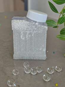 40000pcs Water Absorbing Gel Beads/Bubble Beads, With A Diameter Of 1-2mm Before Water Absorption, Can Expand To A Diameter Of 7-8mm After Water Absorption, Can Keep Water For A Long Time, And Can Be Used For Vase Filling And Soilless Cultivation, As Well As Christmas, Halloween, Thanksgiving Decoration, Wedding Center Decoration Gifts Birthday Graduation