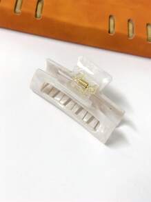 1 件/2 件/3 件女士优雅醋酸纤维大理石方形发爪夹,时尚马尾装饰配件,适合日常外出发型,春夏秋冬发夹发饰女士度假装 - 彩色 - 查看 12