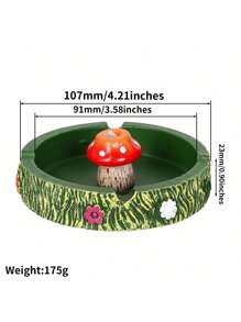 Cute Ashtray Cool Ashtrays For Cigarettes, Fantastical Mushroom Ashtray Resin Ashtray Decor For Home Office, Ornament Gifts