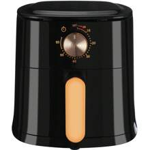 OYAJIA 1800W Electric Air Fryer Oven, 5.5L, Rapid Air Circulation, 60-Min Timer, Large Capacity For Low-Fat, Black – Compact Air Fryer For Healthier Food In Minutes