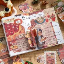 Sweet Moments Stationery Gift Set, Including Notebook, Stickers, Washi Tape, Pen, Birthday, Ins Style Gift