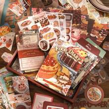 Sweet Moments Stationery Gift Set, Including Notebook, Stickers, Washi Tape, Pen, Birthday, Ins Style Gift