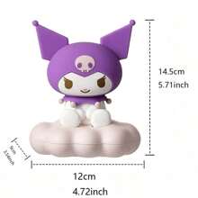 Miniso Sanrio0 Kuromii - Purple Cloud Pinch Series Luminous Ornaments, Exquisite Gift, Cartoon Cute Ornament, Christmas Party Gift, Bedroom Decor, Suitable For Gift.