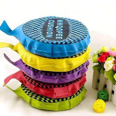 1个趣味放屁垫 - 愚人节恶作剧的完美之选，独特幽默的搞怪礼物，创意字母图案成人放屁袋玩具，趣味放屁垫，愚人节、万圣节恶作剧海绵放屁垫，新奇玩具