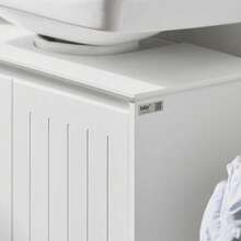 SoBuy BZR108-II-W Bathroom Vanity Unit Cabinet Washbasin Base Cabinet Bathroom Cabinet B